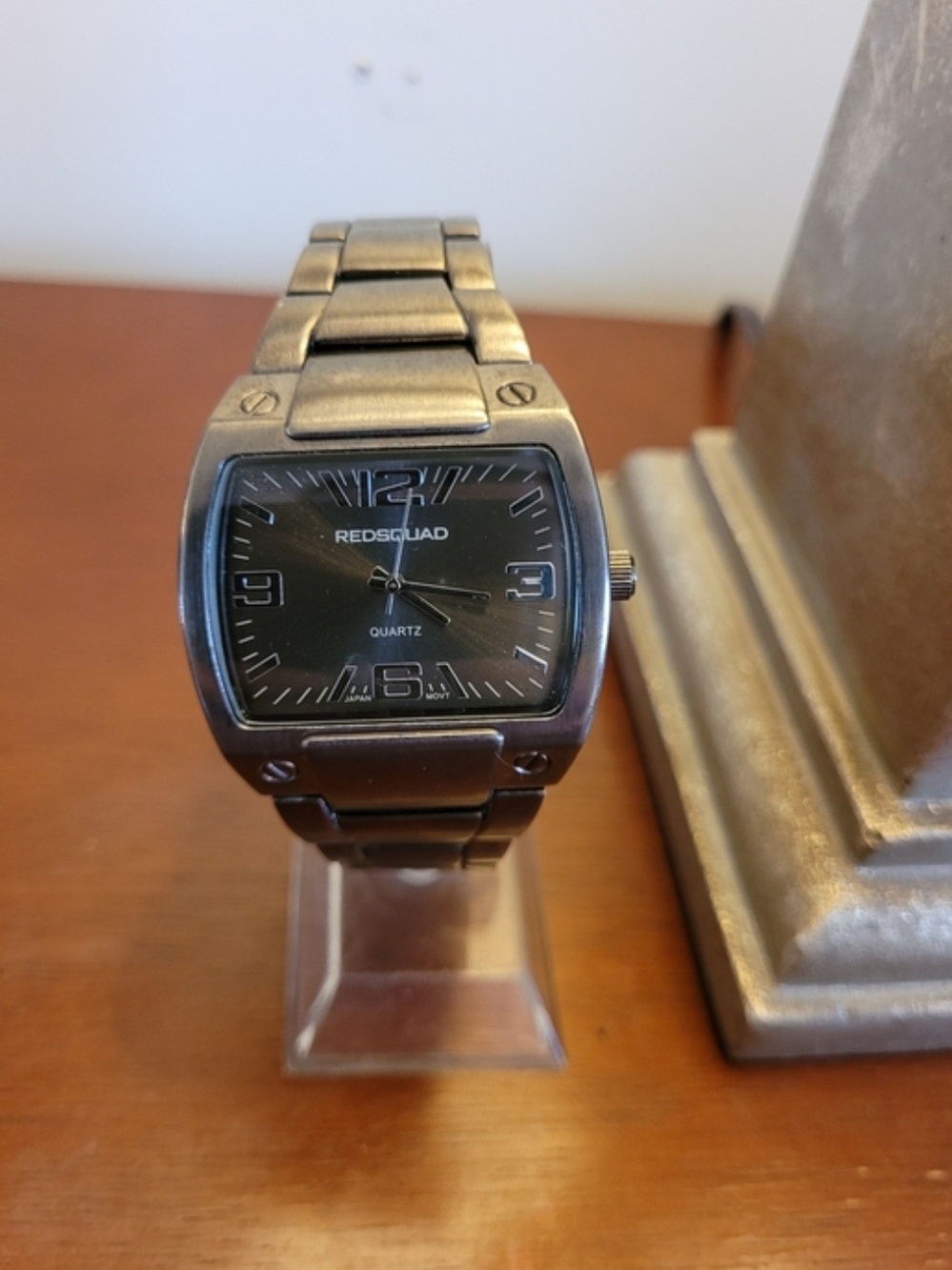 Brand New Grey RedSquad Quartz Rectangular Men's Watch